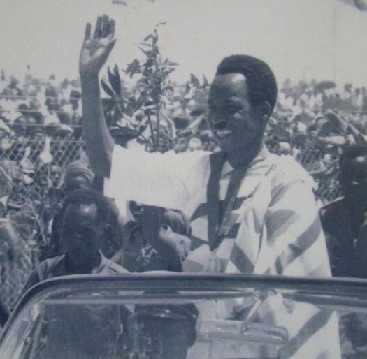 Picha ya kihistoria inayohusiana na Mwalimu Julius Kambarage Nyerere