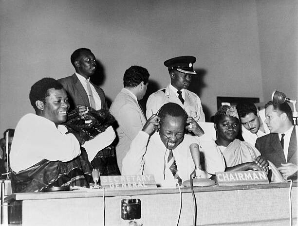 Nyerere katika Mkutano wa Mshikamano wa Afrika na Asia, Moshi, 7 Februari 1963