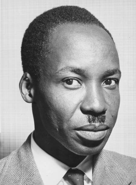 Julius Kambarage Nyerere akiwa Rais wa TANU, Januari 1960
