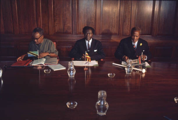 Mwalimu Nyerere, Milton Obote na Jomo Kenyatta, 1965