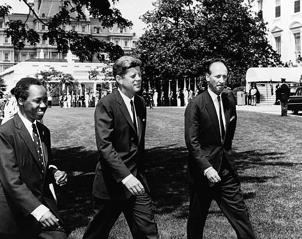 Mwalimu Nyerere katika White House, Marekani, 1963