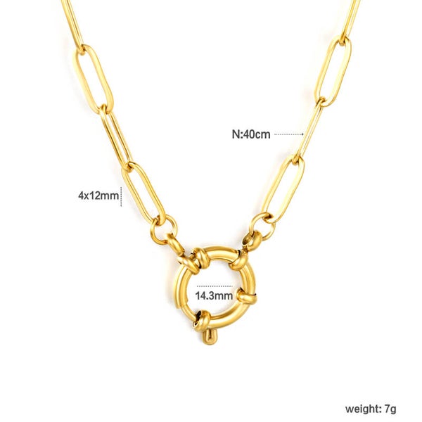 Halo Link Necklace