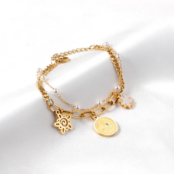Vintage Bracelet - Multi Charms