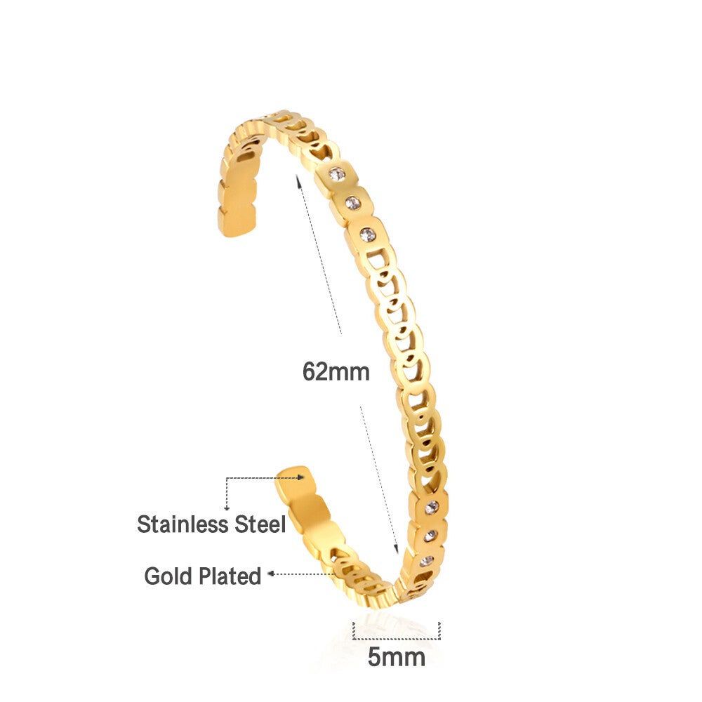Cuff Bracelet - Fair Lady