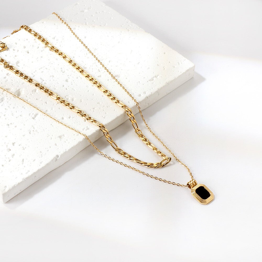 Midnight Edge Necklace