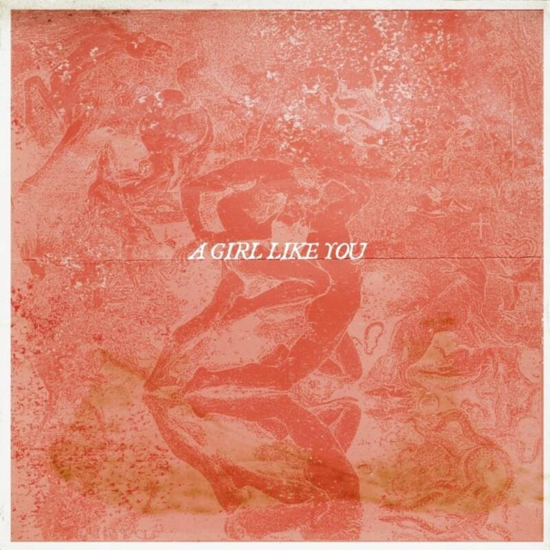 Visuel de "A Girl Like You", la reprise du single d'Edwyn Collins par le duo Animal Triste/Marina Hands.