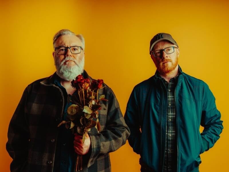 Photo promotionnelle duo Ecossais Arab Strap.