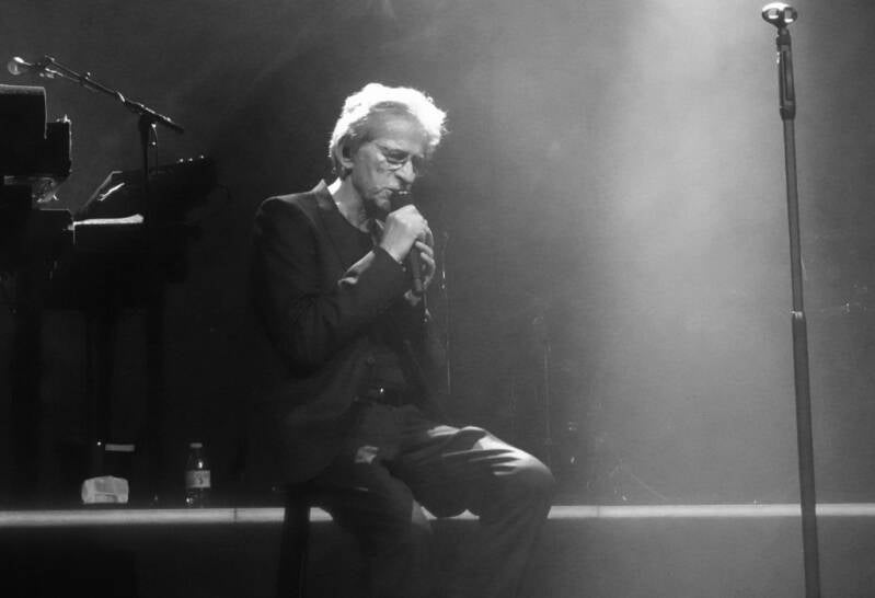 Photo live d'Hubert-Félix Thiéfaine - Tournée des adieux (Lannion, le 3 octobre 2026).
