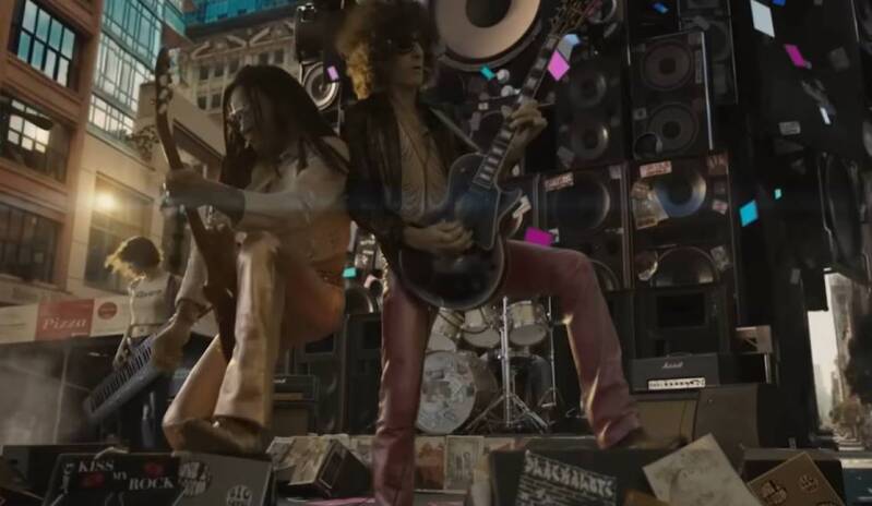 Image extraite du clip de "Human". Le nouveau single de Lenny Kravitz. 