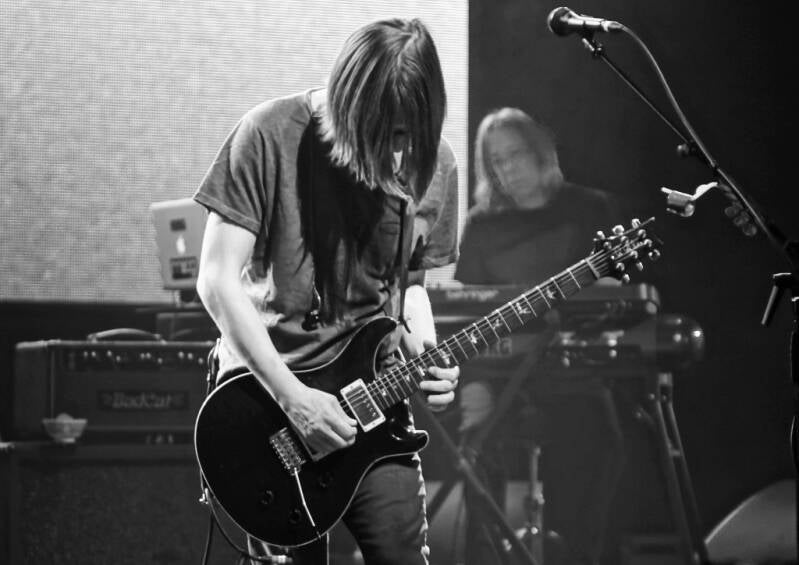 Photo live de Steven Wilson, prise lors de son concert au Transbordeur de Villeurbanne (06-02-2018).