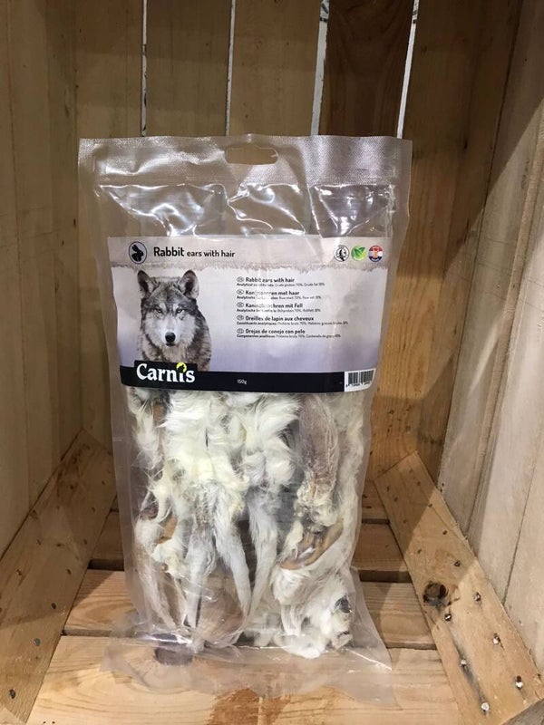 Carnis - konijnenoren met vacht