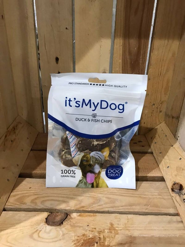 it's my dog - eend vis chips