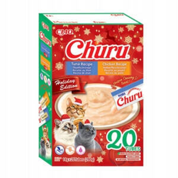 Churu- multipack kerst tonijn/kip