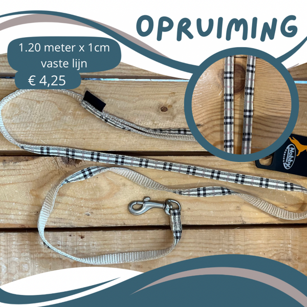 Nobby - vaste lijn - 1.2 meter