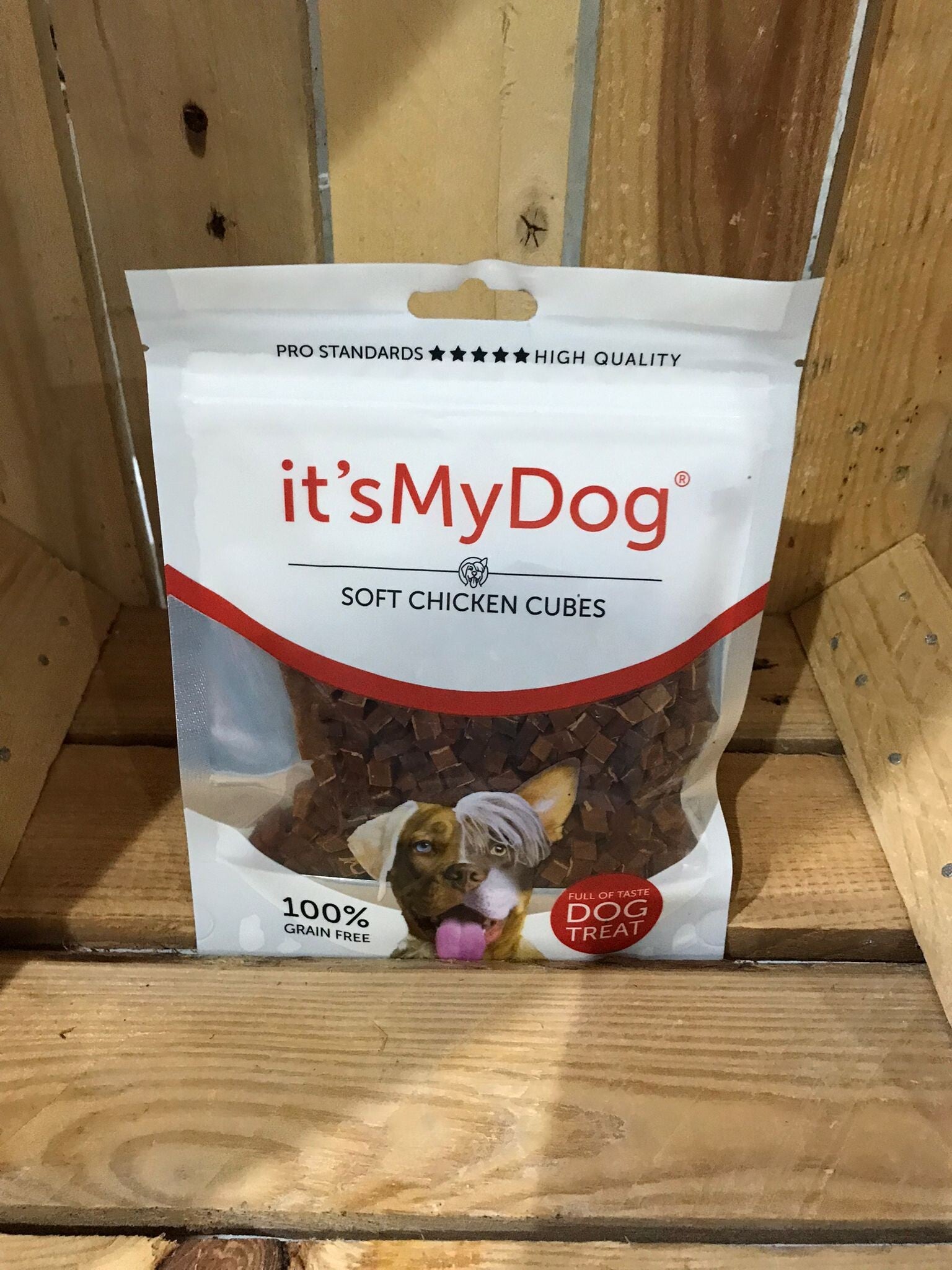 it's my dog - zachte kip blokjes