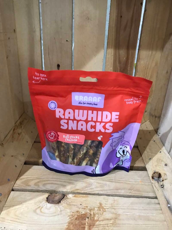 Braaaf - roll sticks eend