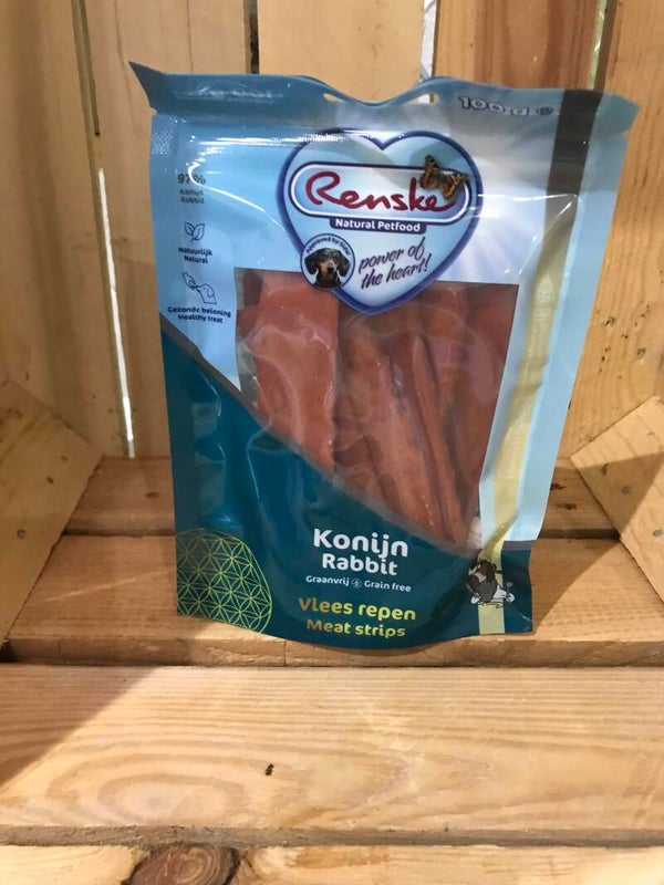 Renske - vleesrepen konijn