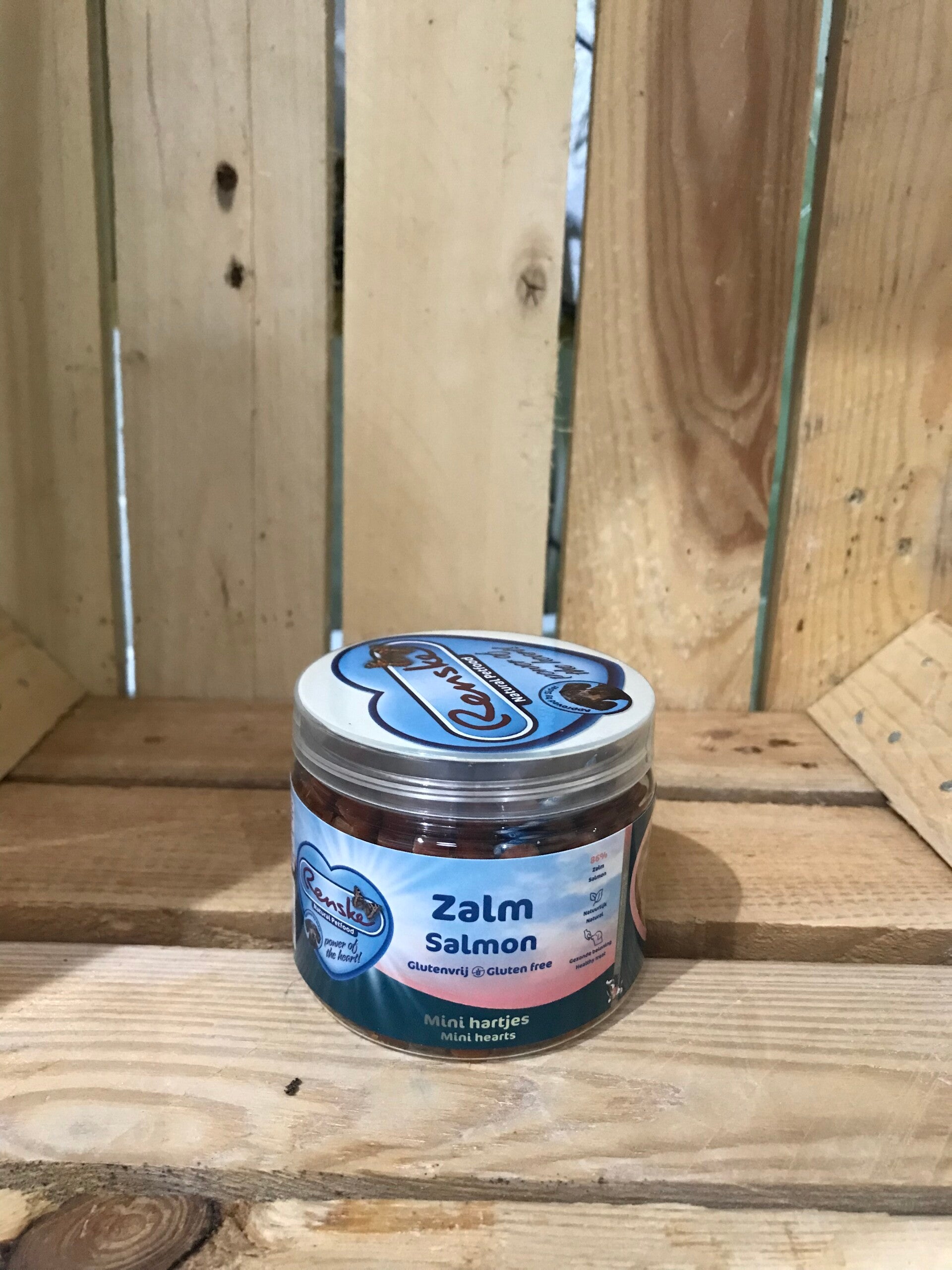 Renske - mini hartjes zalm