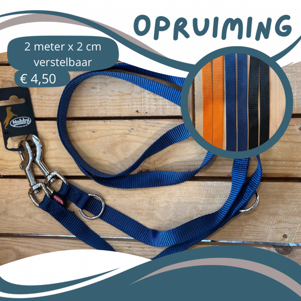 Nobby - verstelbare lijn - 2meter