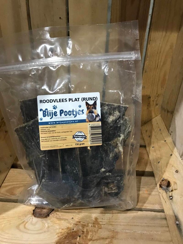 Blijepootjes -  roodvlees plat (rund)