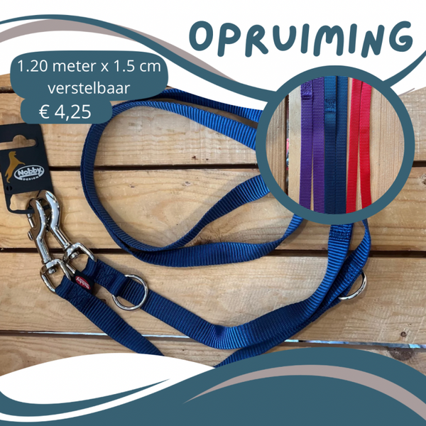 Nobby - verstelbare lijn - 1.2 meter