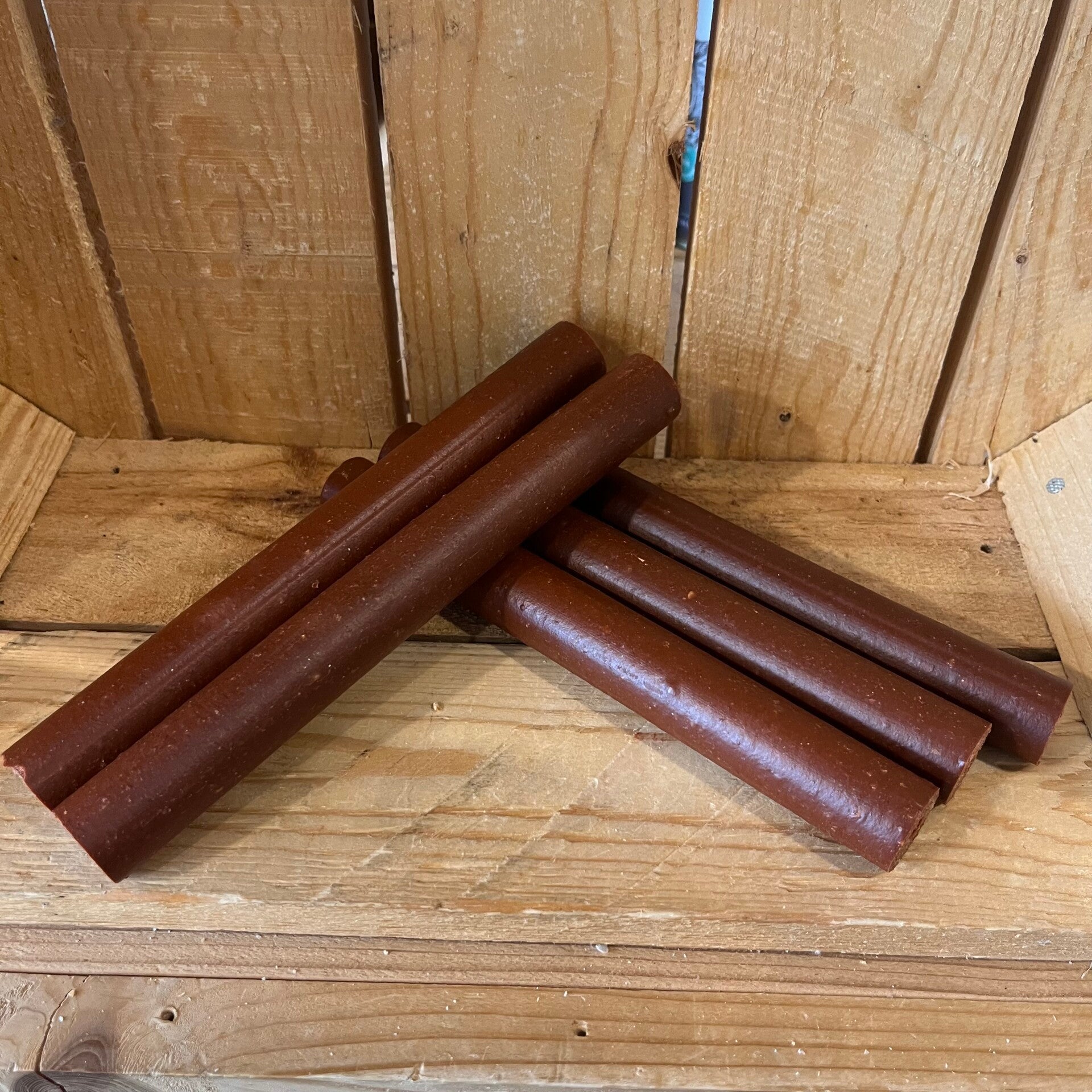 Blije pootjes - stang xl - zalm