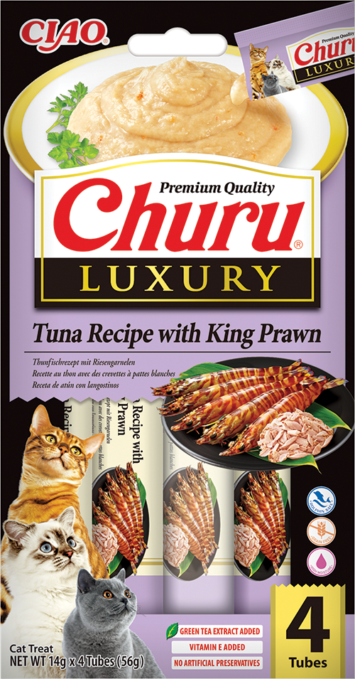 Churu luxery - tonijn reuze garnalen