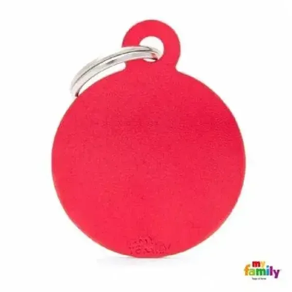 my family - cirkel - rood