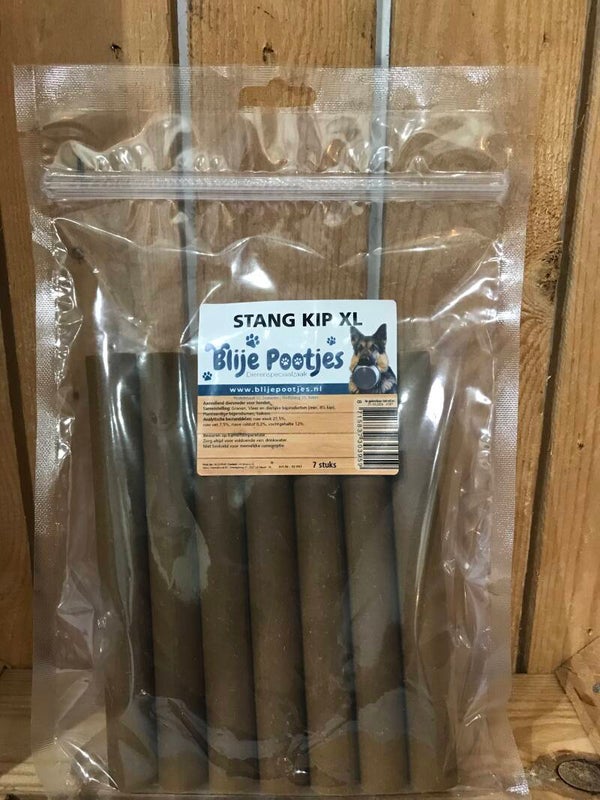 Blije pootjes - stang kip XL - 7 stuks