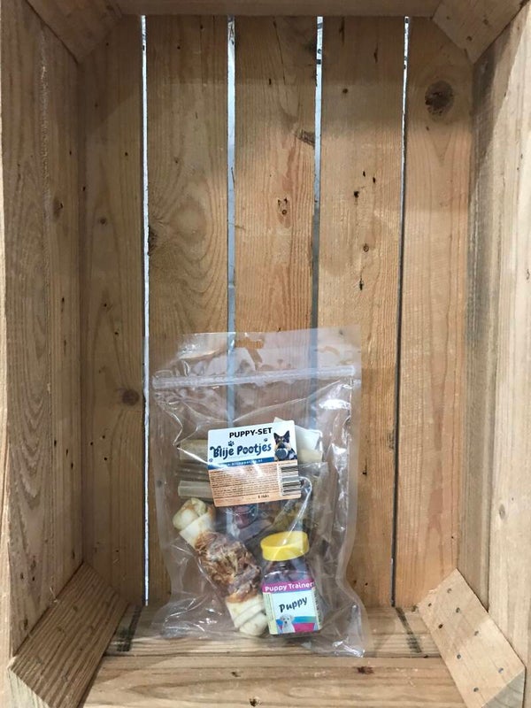 Blije pootjes - puppy-set