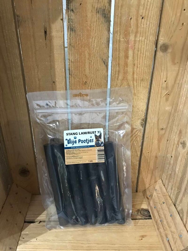 Blije pootjes - stang lam/rijst XL - 7 stuks