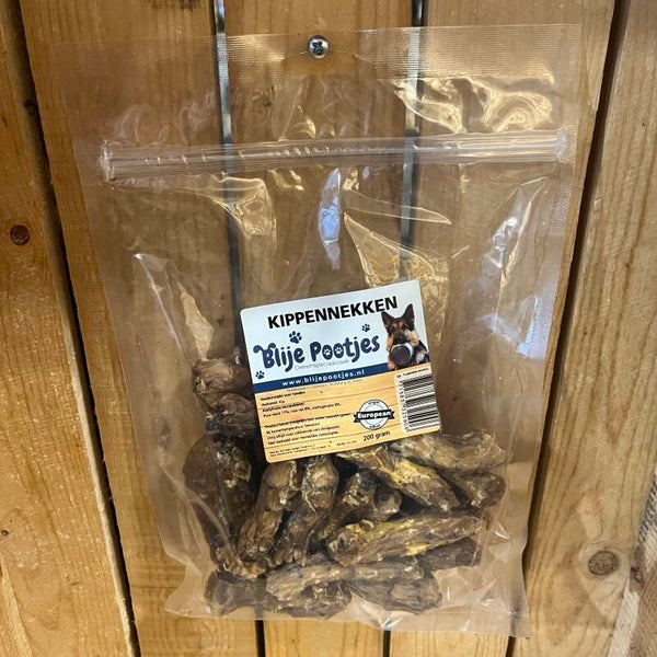 Blije pootjes - kippennekken