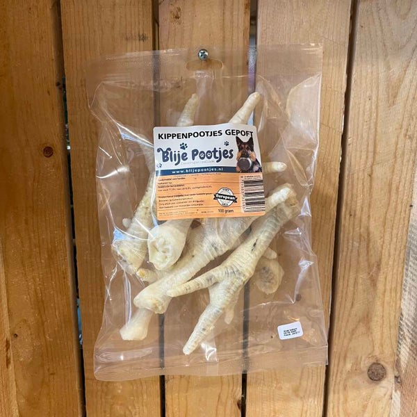 Blije pootjes - gepofte kippenpoten