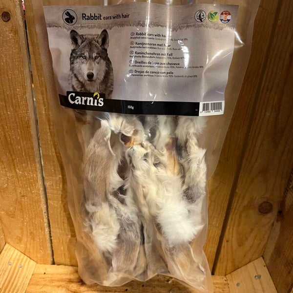 Carnis - konijnen oren - met haar