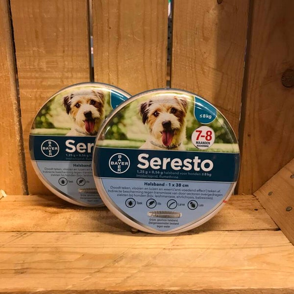 Seresto - halsband - < 8kg