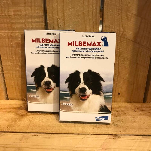 Milbemax - middel en grote honden