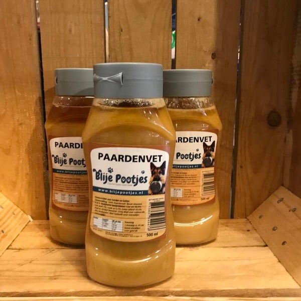 Blije pootjes - paardenvet