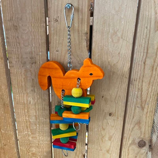 Wooden squirrel