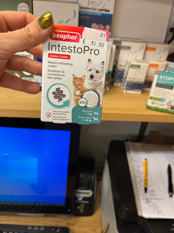 Intesto pro ontlasting harder te maken beaphar