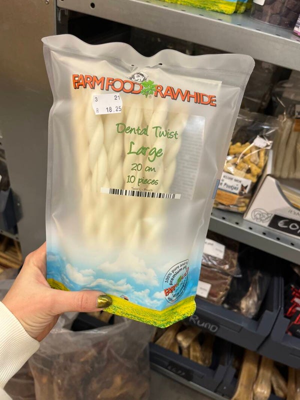 Farmfood dental twist large 10 stuks