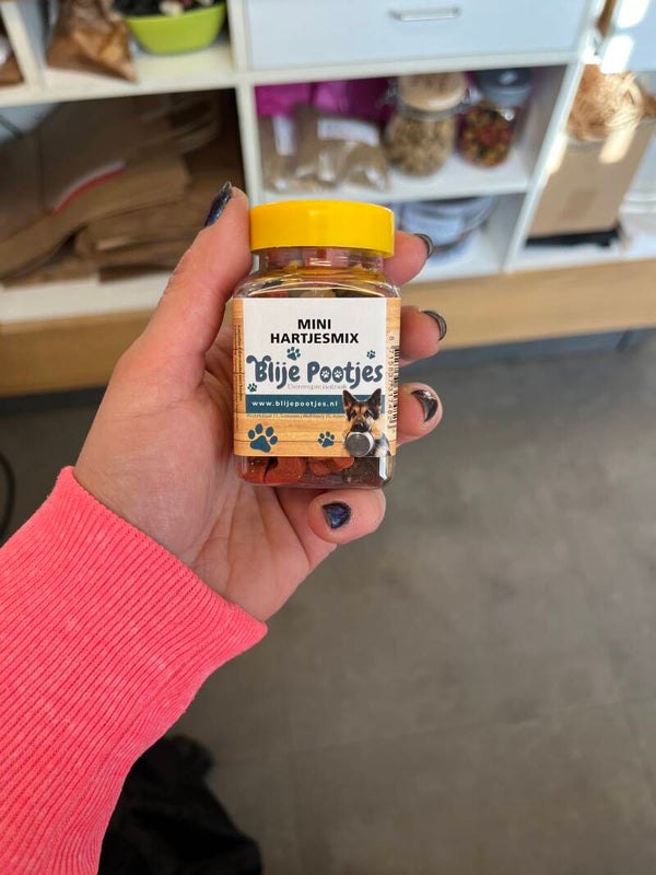 Blijepootjes - hartjes mix klein