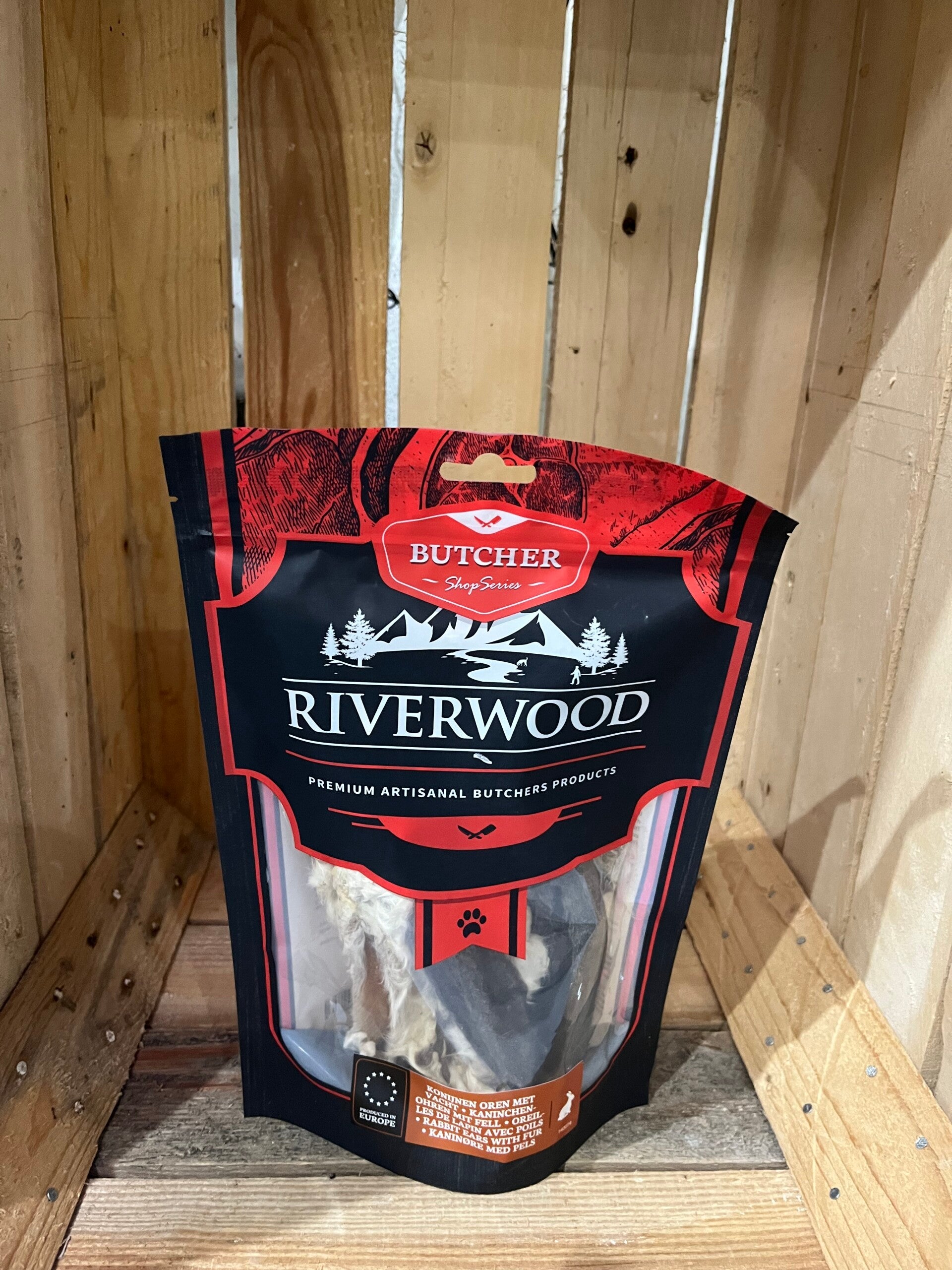 Riverwood - konijnenoren met vacht