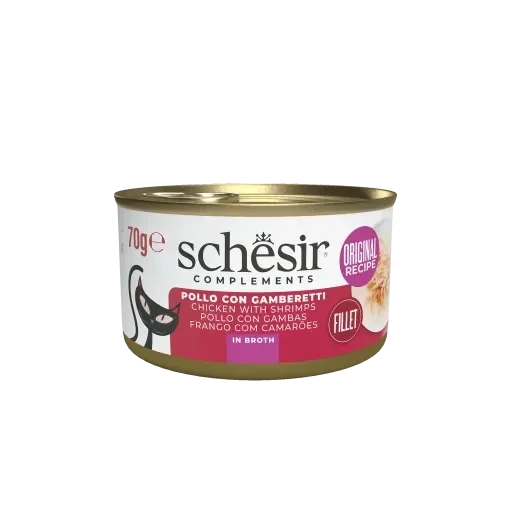 schesir- kip garnalen  (broth)