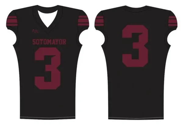 American football jerseys