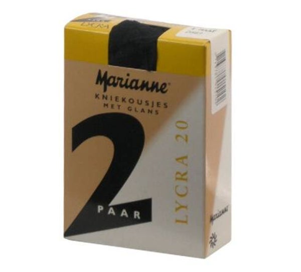 Marianne panty kniekousjes 20 denier wineblush one size
