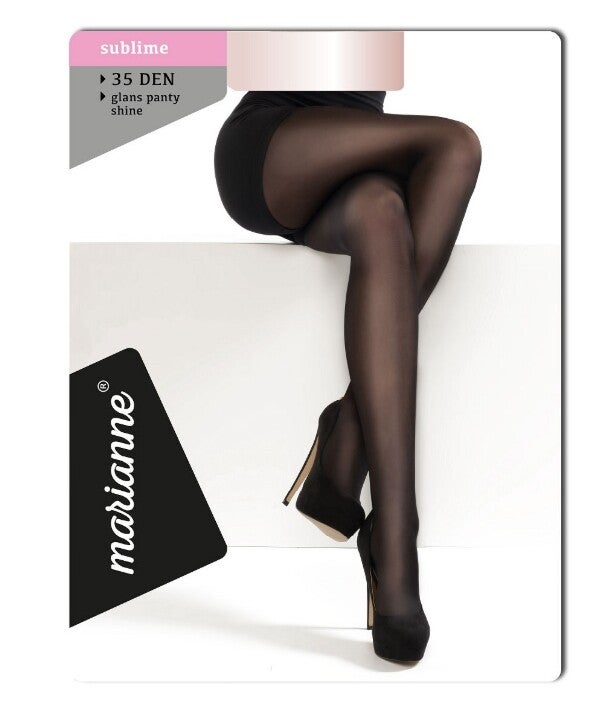 Marianne panty 35 denier Bruin