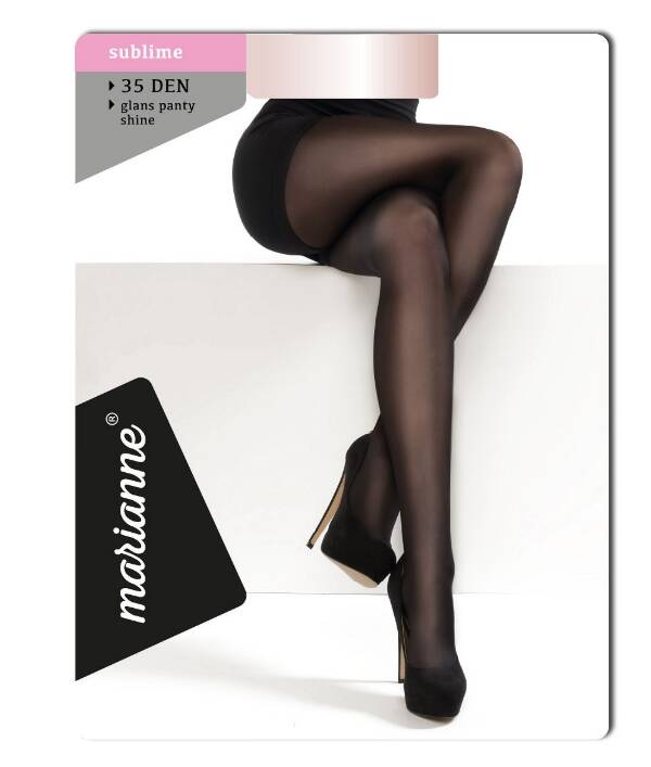 Marianne panty 35 denier Bruin