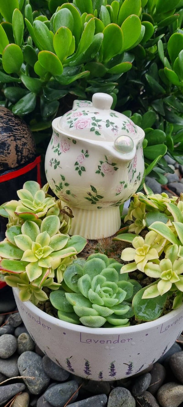 Teapot Garden Art