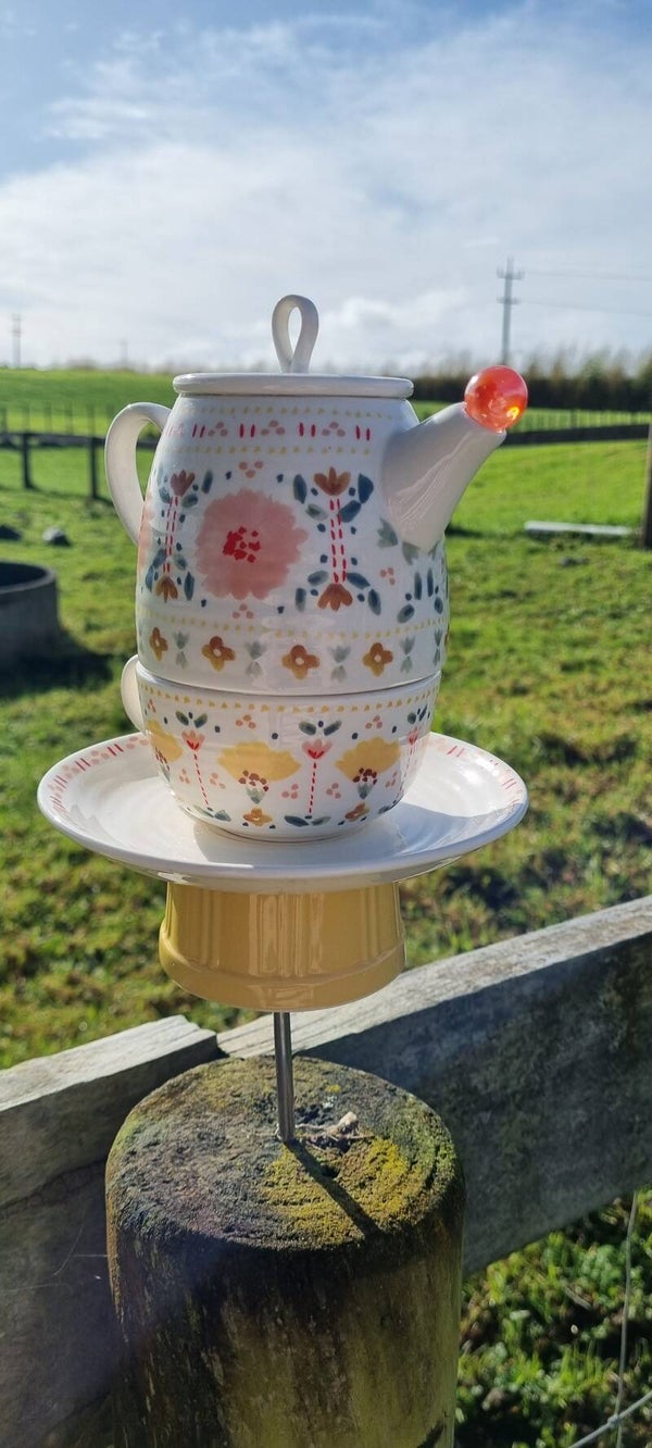 Teapot Garden Art