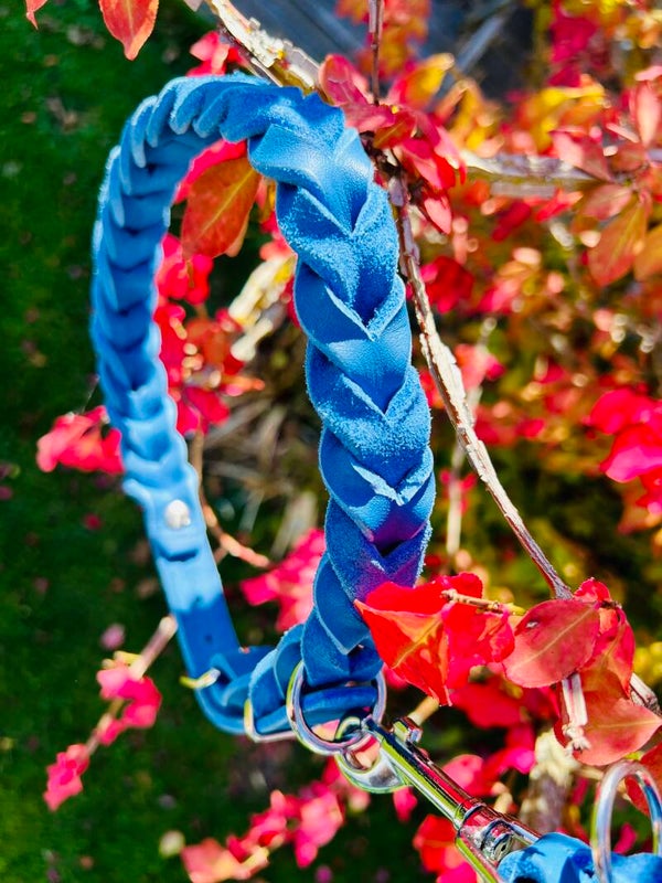 Halsband geflochten Farbe nach Wunsch